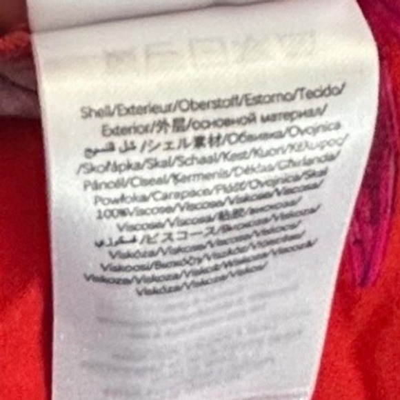 FARM Rio Anthropologie Summer Fruit Satin Maxi Slip Dress Floral Viscose Small - Picture 14 of 14